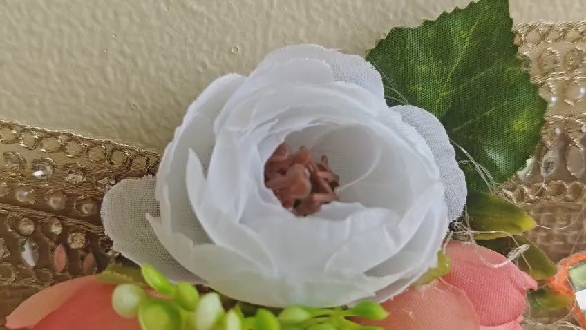 Toran/ Bandhanwar with elegant mirror work